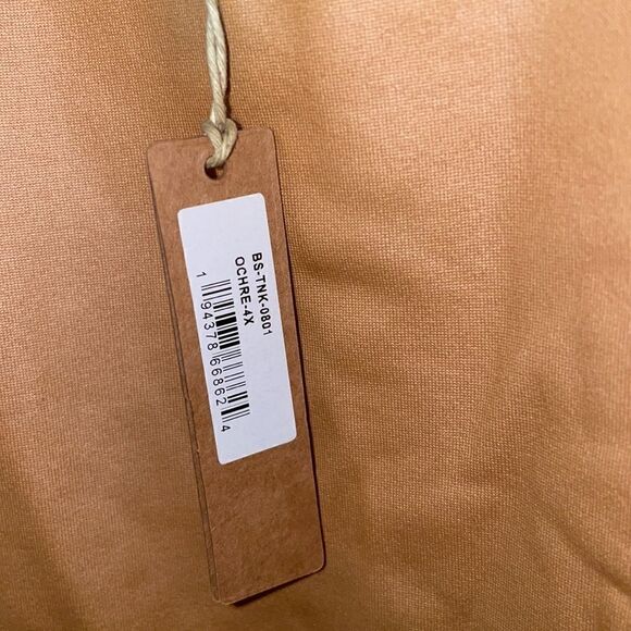 SKIMS Wet Jersey Tank BodySuit Ochre - Picture 6 of 6